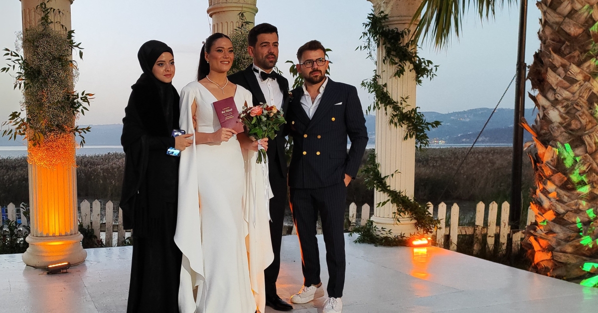 Sakarya'nın İş Adamlarından Ömer Faruk Birinci, Buse Sertkaya ile Dünya Evine Girdi (GÜNÜNE DAMGA VURAN FOTOĞRAFLAR)