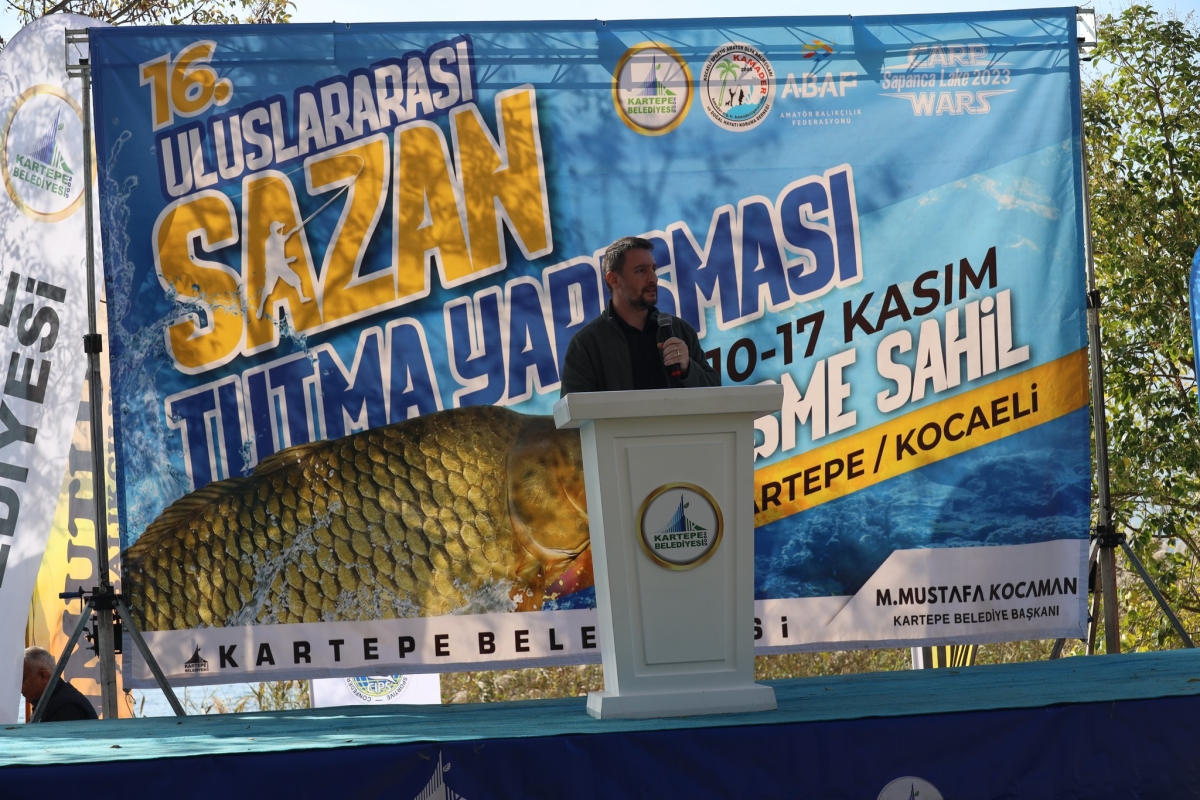 KARTEPE’DE ULUSLARARASI SAZAN TUTMA YARIŞMASI BAŞLADI