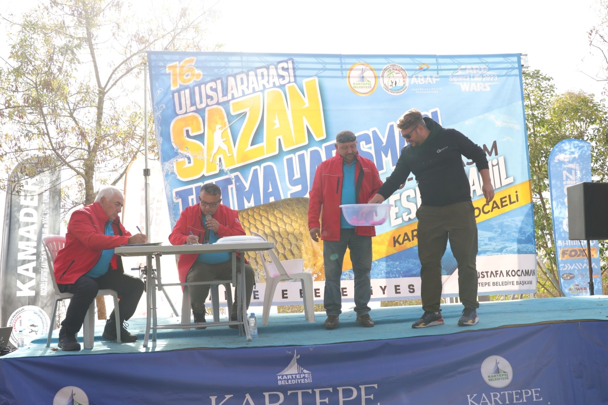 KARTEPE’DE ULUSLARARASI SAZAN TUTMA YARIŞMASI BAŞLADI
