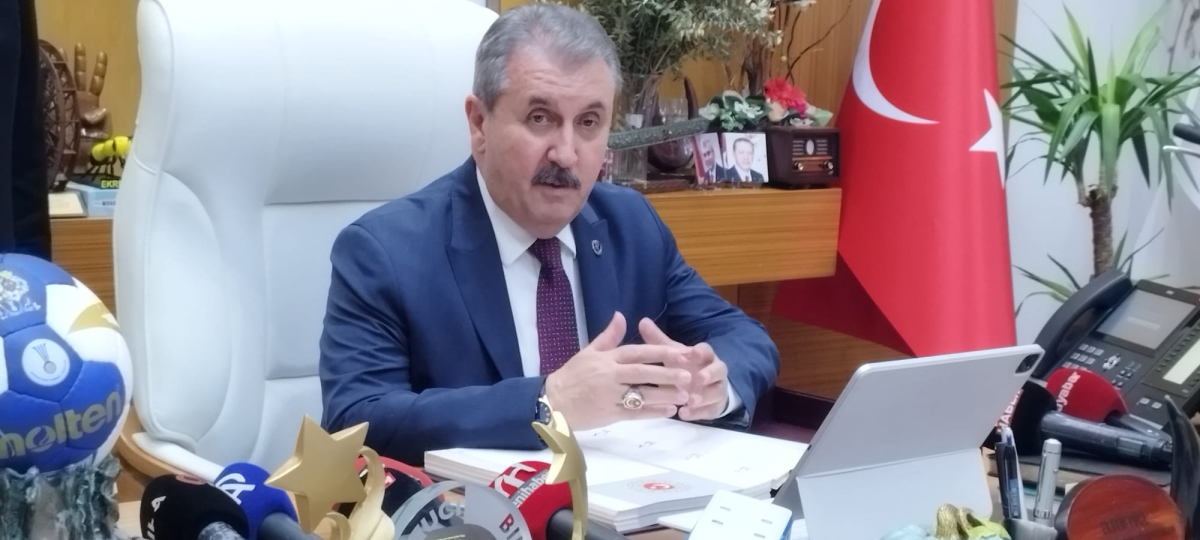 Büyük Birlik Partisi Genel Başkanı Mustafa Destici SBB Ekrem Yüce'yi Ziyaret Etti  İŞTE O ANLAR...