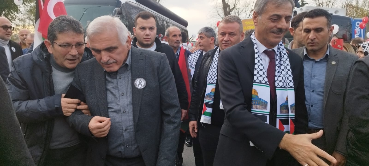 Sakarya'dan 'Filistin'e Özgürlük' yürüyüşüne Büyük Destek ( İŞTE O ANLARA AİT FOTOĞRAFLAR )