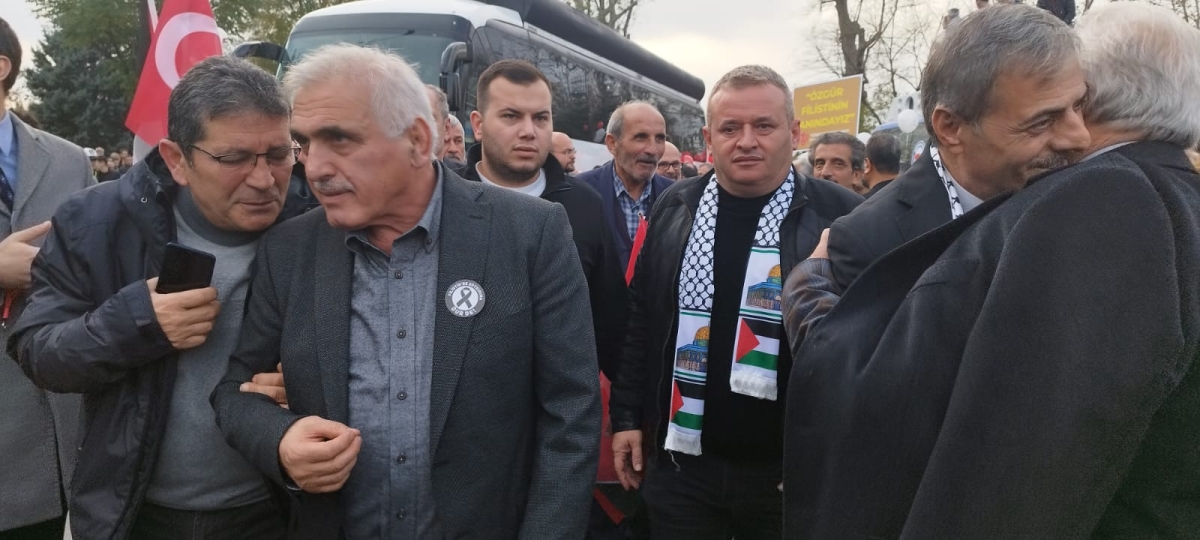 Sakarya'dan 'Filistin'e Özgürlük' yürüyüşüne Büyük Destek ( İŞTE O ANLARA AİT FOTOĞRAFLAR )