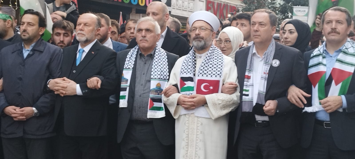 Sakarya'dan 'Filistin'e Özgürlük' yürüyüşüne Büyük Destek ( İŞTE O ANLARA AİT FOTOĞRAFLAR )