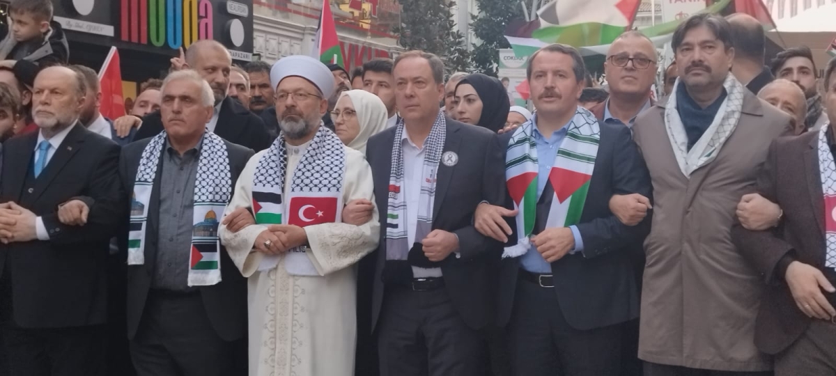 Sakarya'dan 'Filistin'e Özgürlük' yürüyüşüne Büyük Destek ( İŞTE O ANLARA AİT FOTOĞRAFLAR )
