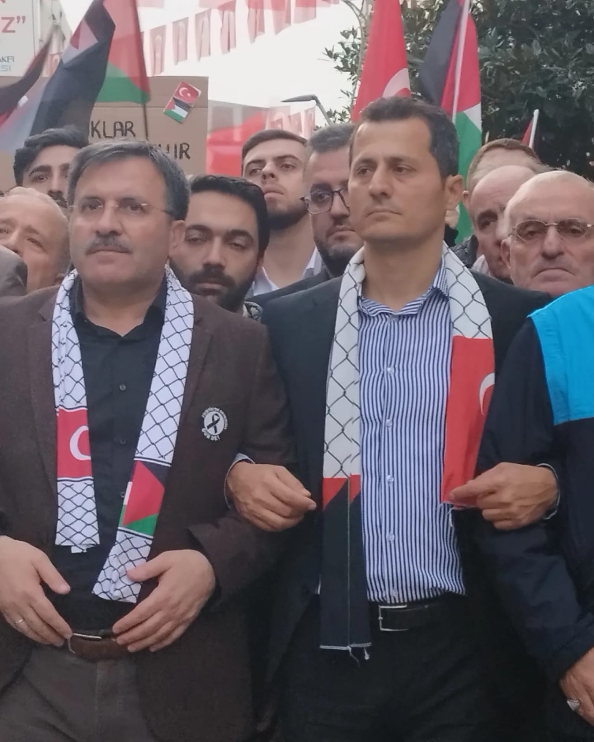 Sakarya'dan 'Filistin'e Özgürlük' yürüyüşüne Büyük Destek ( İŞTE O ANLARA AİT FOTOĞRAFLAR )