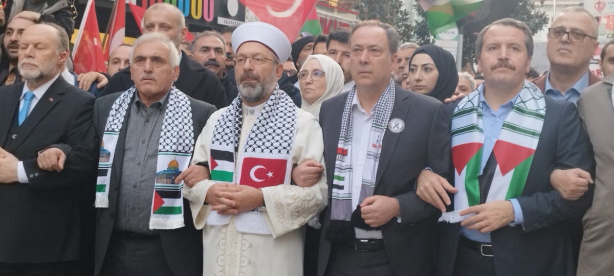 Sakarya'dan 'Filistin'e Özgürlük' yürüyüşüne Büyük Destek ( İŞTE O ANLARA AİT FOTOĞRAFLAR )