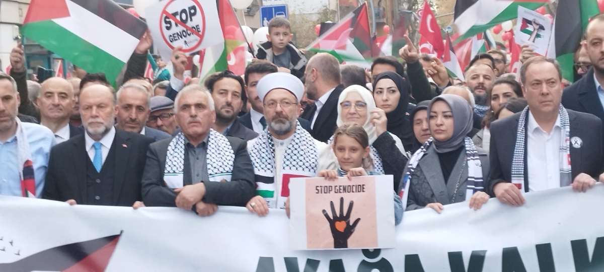 Sakarya'dan 'Filistin'e Özgürlük' yürüyüşüne Büyük Destek ( İŞTE O ANLARA AİT FOTOĞRAFLAR )