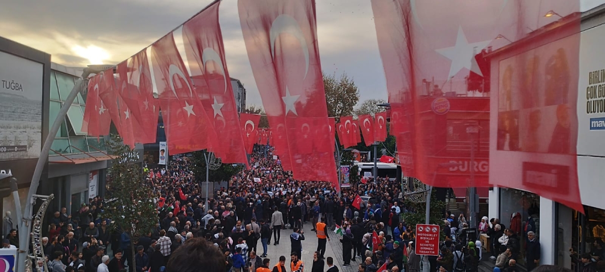 Sakarya'dan 'Filistin'e Özgürlük' yürüyüşüne Büyük Destek ( İŞTE O ANLARA AİT FOTOĞRAFLAR )