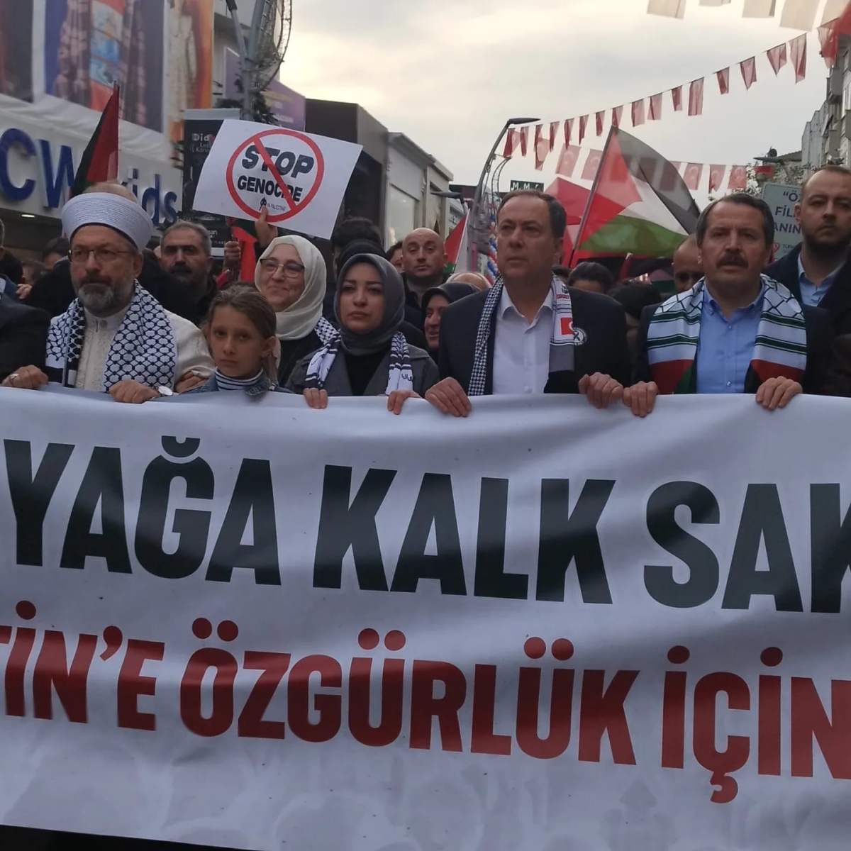 Sakarya'dan 'Filistin'e Özgürlük' yürüyüşüne Büyük Destek ( İŞTE O ANLARA AİT FOTOĞRAFLAR )