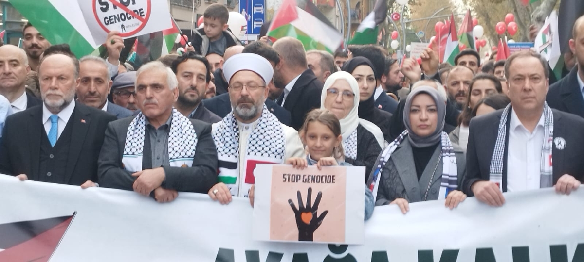 Sakarya'dan 'Filistin'e Özgürlük' yürüyüşüne Büyük Destek ( İŞTE O ANLARA AİT FOTOĞRAFLAR )