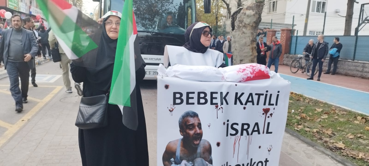 Sakarya'dan 'Filistin'e Özgürlük' yürüyüşüne Büyük Destek ( İŞTE O ANLARA AİT FOTOĞRAFLAR )