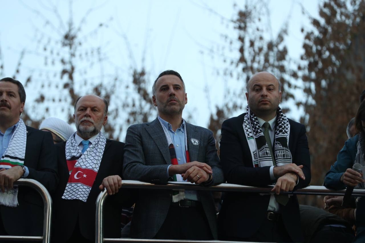 Sakarya'dan 'Filistin'e Özgürlük' yürüyüşüne Büyük Destek ( İŞTE O ANLARA AİT FOTOĞRAFLAR )