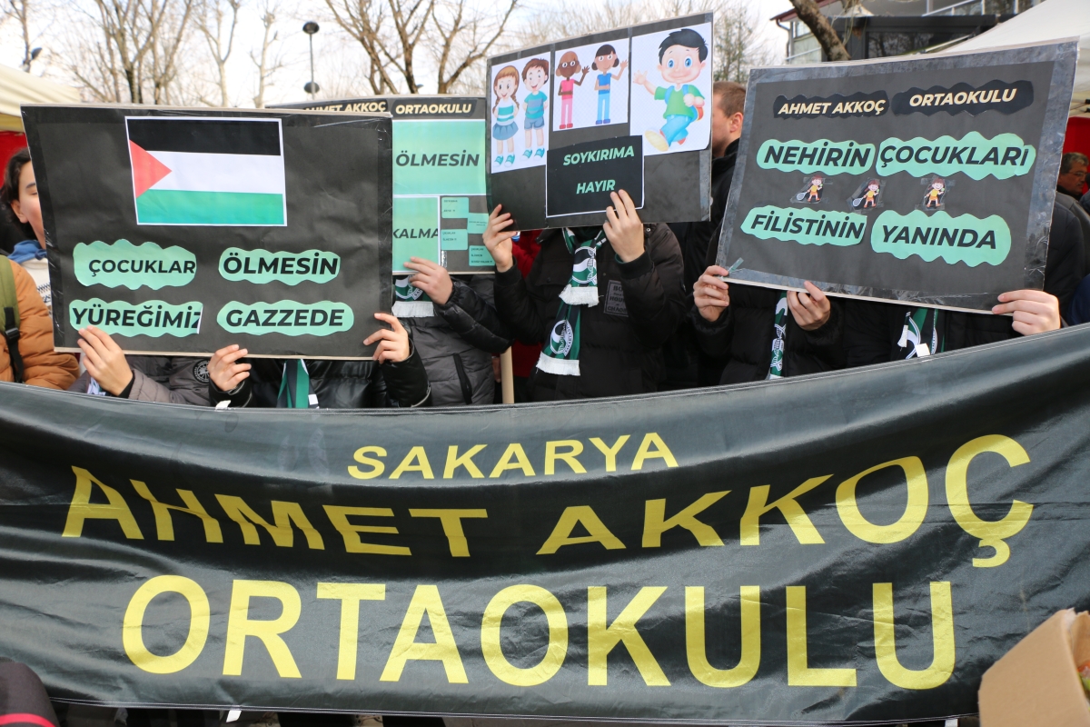 Sakarya'da Filistin’e destek için ’Hayır Çarşısı’ açıldı ( GÜNÜN ÖNE ÇIKAN FOTOĞRAFLARI )