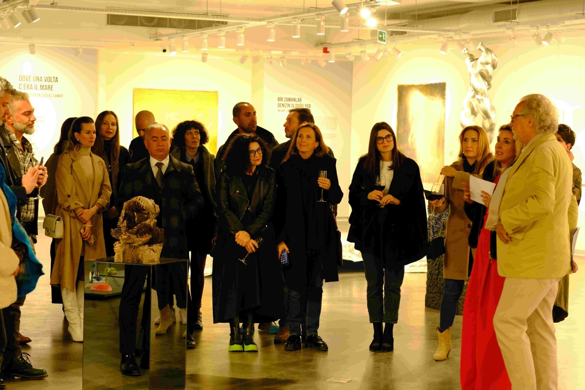 Bodrum’un en büyük kültür ve sanat merkezi ‘Inspera Bodrum’ “Bir zamanlar denizin olduğu yer” sergisi ile kapılarını açtı
