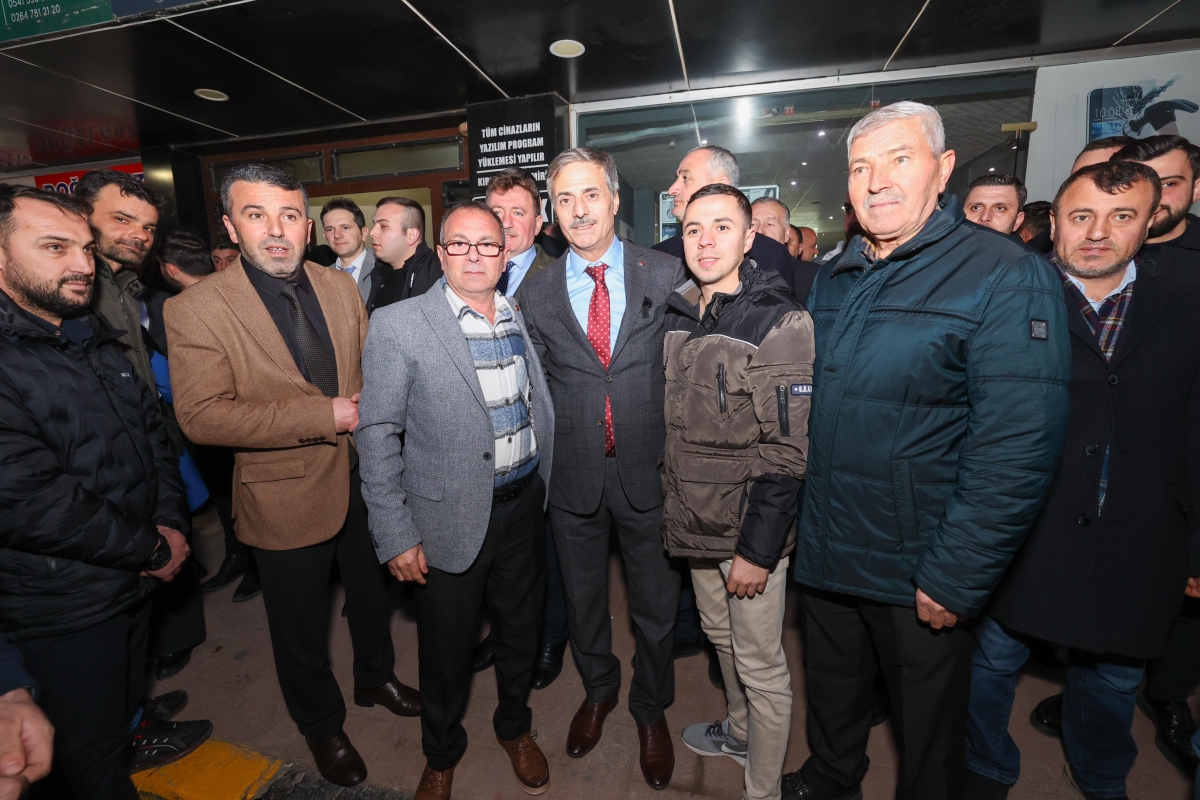 Başkan Adayı Alemdar Ferizli’de “31 Mart’ta Ferizli bize güç katacak” İŞTE O KARELER