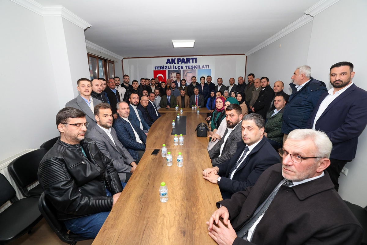 Başkan Adayı Alemdar Ferizli’de “31 Mart’ta Ferizli bize güç katacak” İŞTE O KARELER