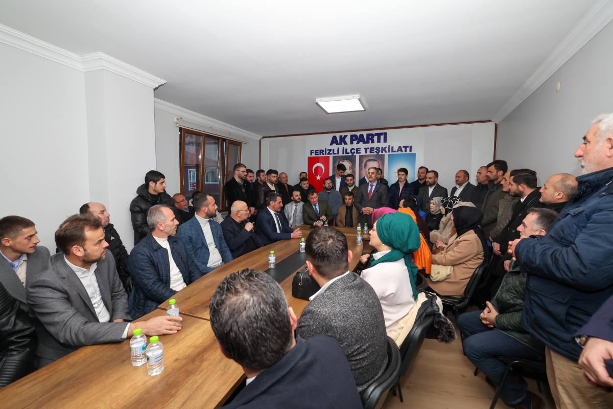 Başkan Adayı Alemdar Ferizli’de “31 Mart’ta Ferizli bize güç katacak” İŞTE O KARELER