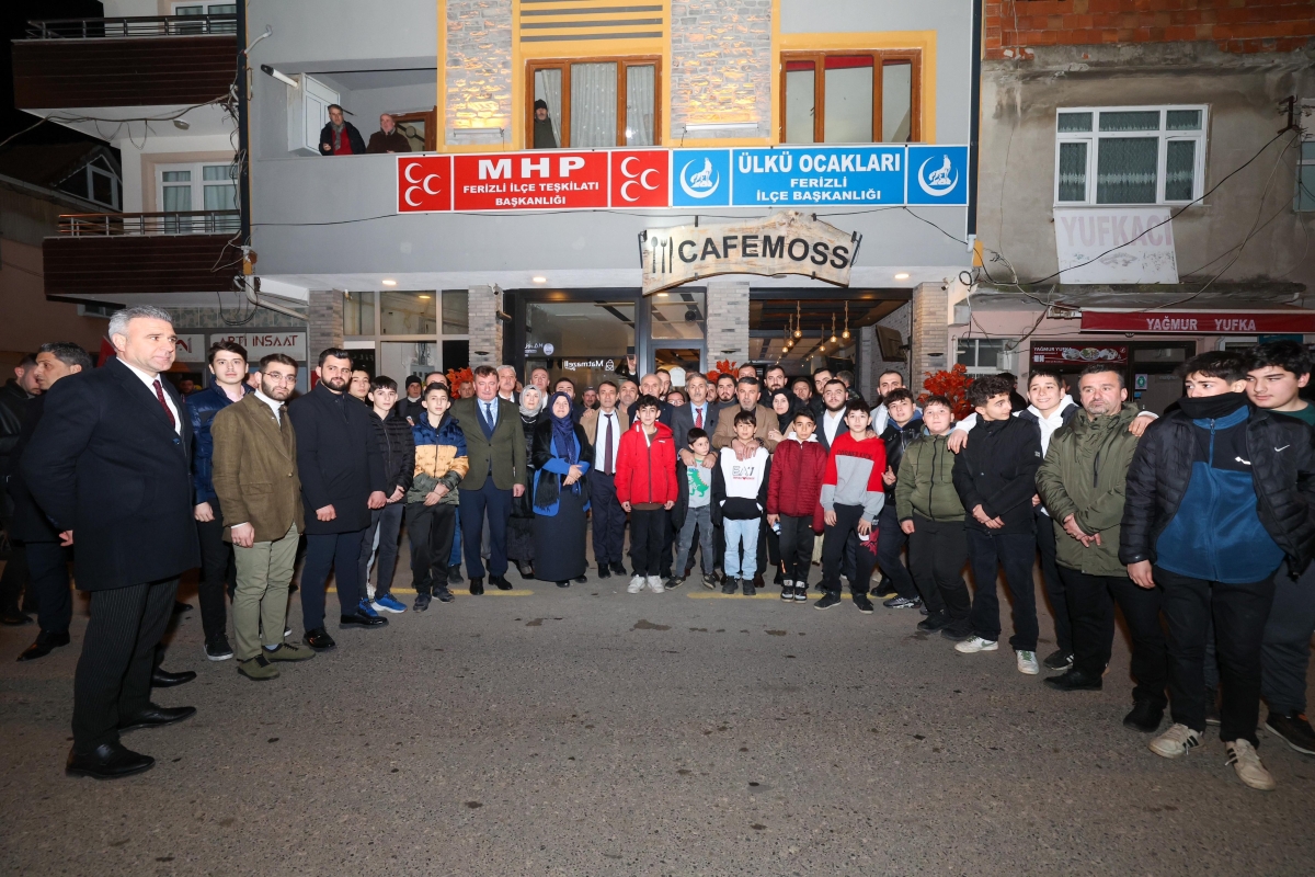 Başkan Adayı Alemdar Ferizli’de “31 Mart’ta Ferizli bize güç katacak” İŞTE O KARELER