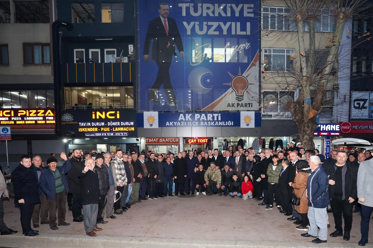 Başkan Adayı Alemdar’a Akyazı’da Muhteşem karşılama “Akyazı 31 Mart’ta yine en güçlü desteği sunacak” İŞTE O KARELER