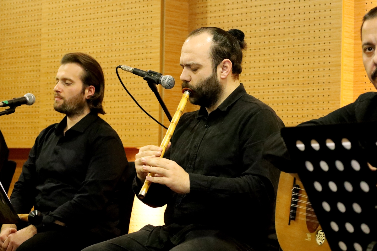 Ziya Taşkent’te tasavvuf tınıları ve semazen ile unutulmaz bir akşam