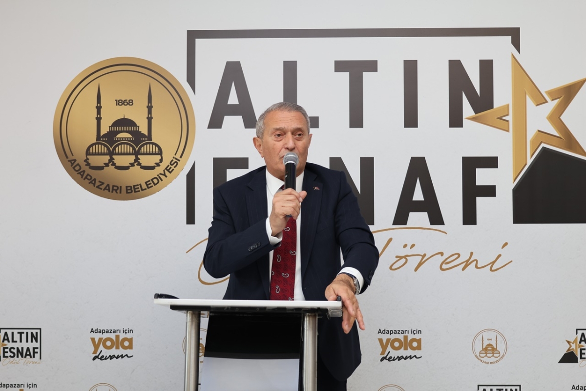 ALTIN ESNAFLAR SAKARYA ADAPAZARI'NDA BELGELERİNİ ALDI