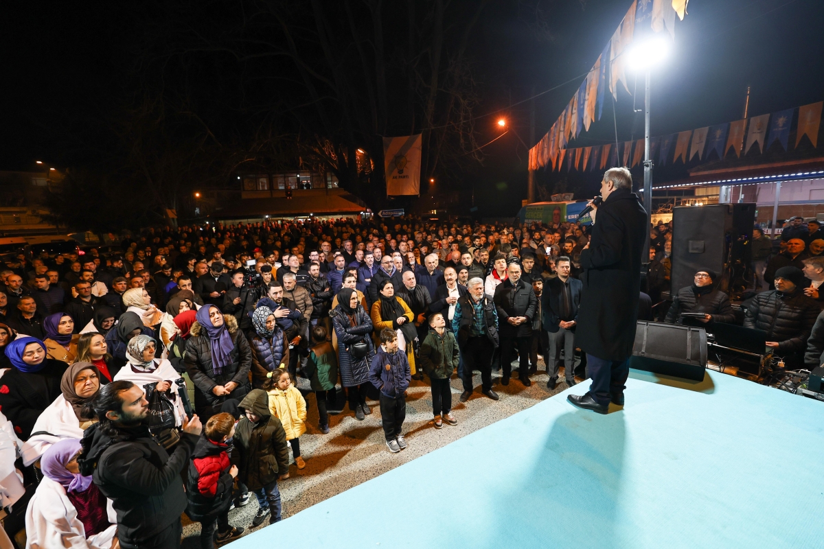 Yusuf Alemdar Erenler’de coşkuyla karşılandı; “16 ilçede 672 mahallemize en iyi hizmeti sunmak için hazırız” GÜNÜN FOTOĞRAFLARI