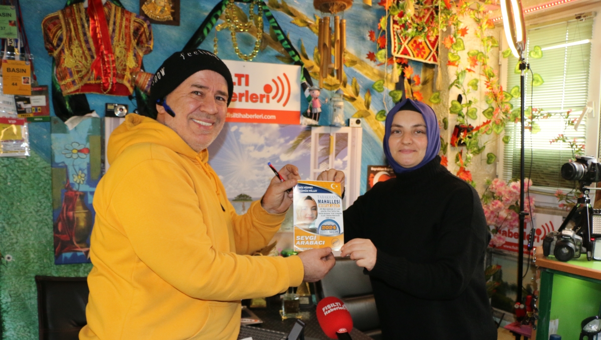 Sakarya İli Adapazarı İlçesine Bağlı, Tabakhane Mahallesi Muhtar Adayı Sevgi Arabacı 'İşimiz Hizmet Gücümüz Millet' Sloganı İle Yola Çıktı.. Arabacı https://www.fisiltihaberleri.com 'da