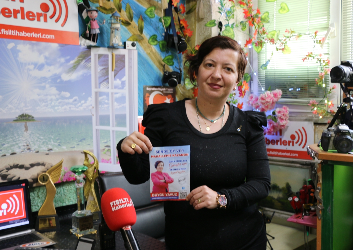 Sakarya İli Adapazarı İlçesi Güneşler Merkez Mahallesi Muhtar Adayı Duygu Yavuz FISILTI HABERLERİ'NDE İŞTE O KARELER