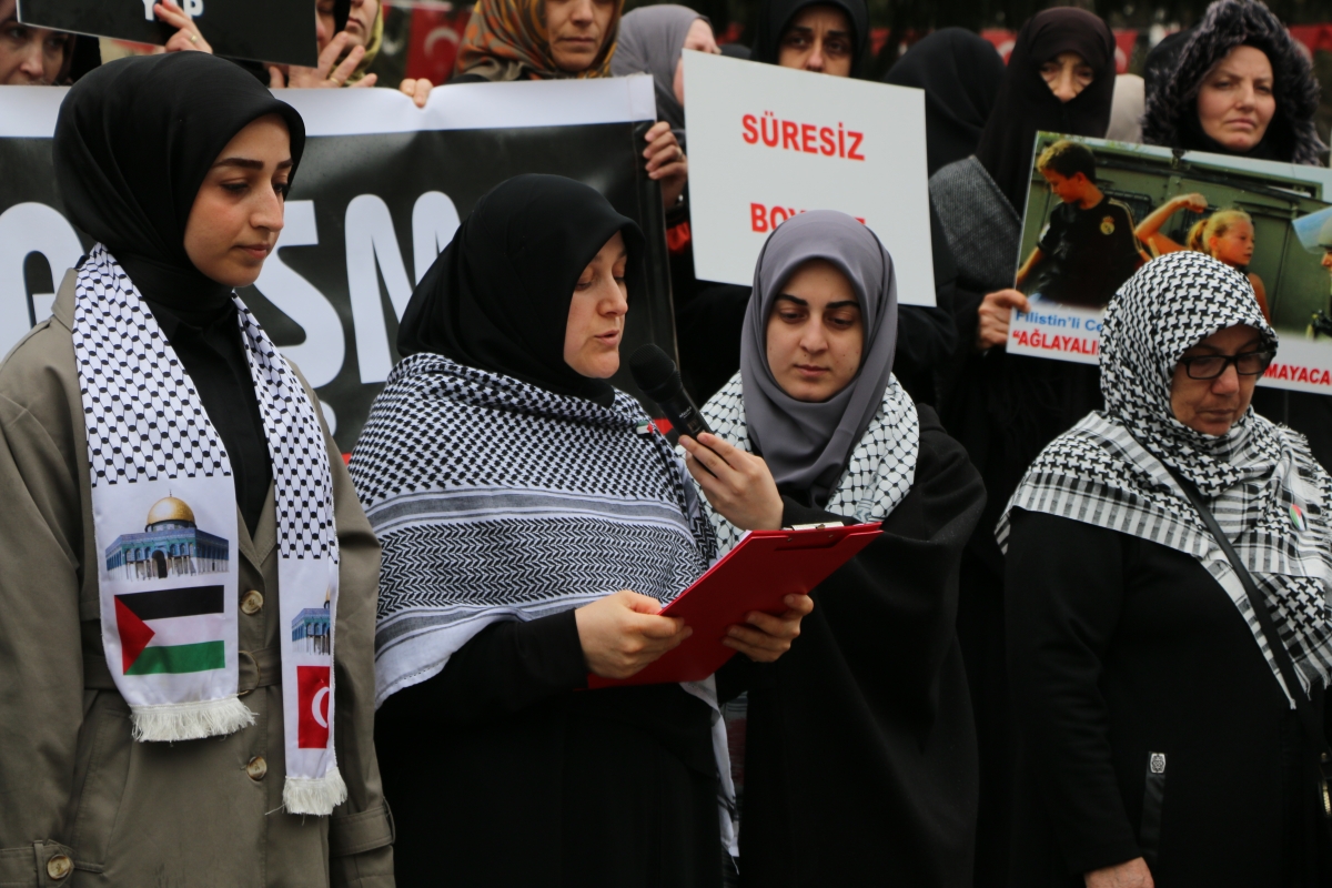 Milli İrade Sakarya Meydanlarında 8 Mart Dünya Kadınlar Günün'de Filistin'e destek vermeye devam ediyor ( GÜNÜN ÖNE ÇIKAN FOTOĞRAFLARI )