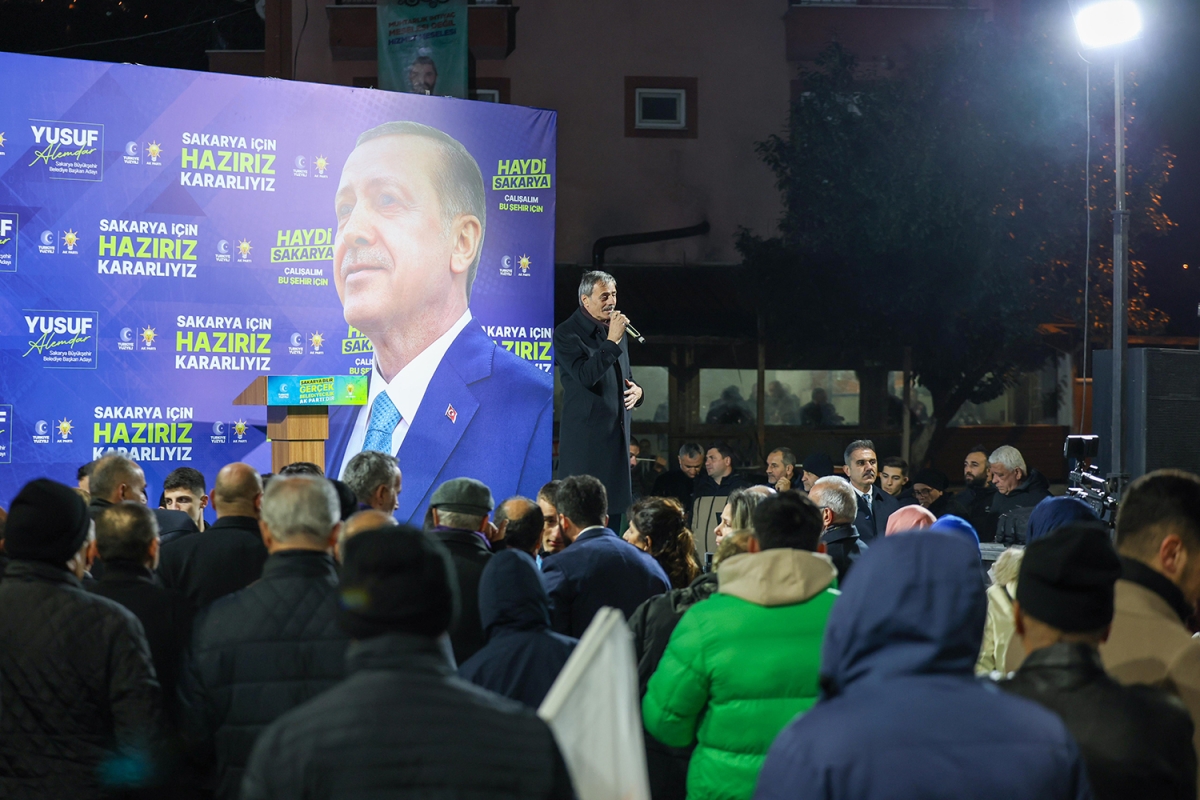 Başkan Adayı Alemdar, Sapanca Kurtköy Mahallesi’nde “Sapanca’da rekor oyla yeni bir dönemi başlatacağız”