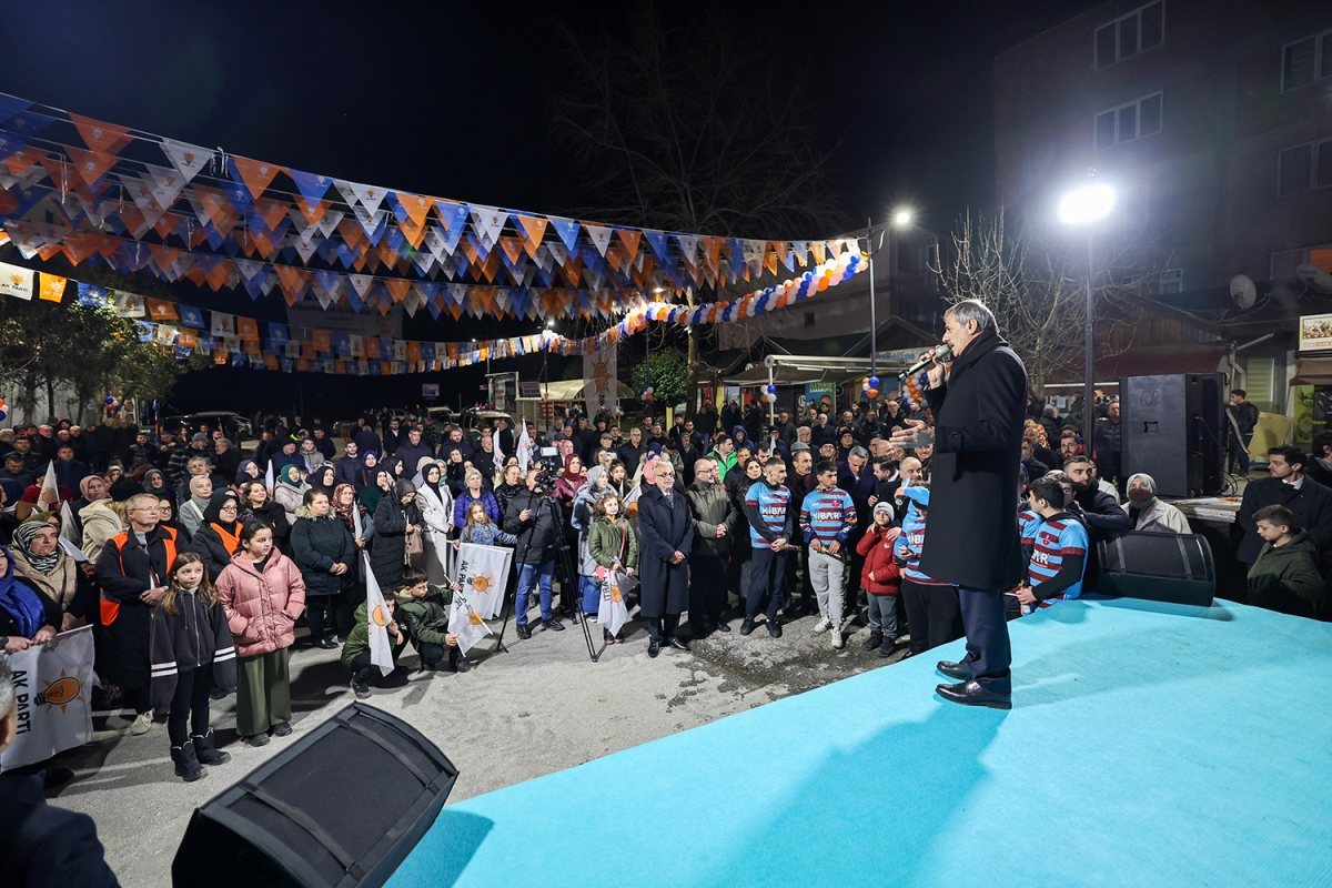 Başkan Adayı Alemdar, Sapanca Kurtköy Mahallesi’nde “Sapanca’da rekor oyla yeni bir dönemi başlatacağız”