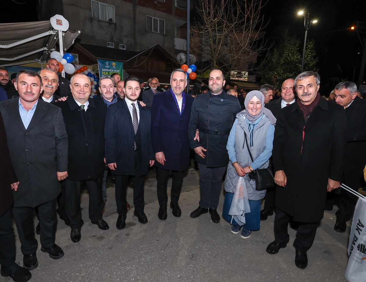 Başkan Adayı Alemdar, Sapanca Kurtköy Mahallesi’nde “Sapanca’da rekor oyla yeni bir dönemi başlatacağız”