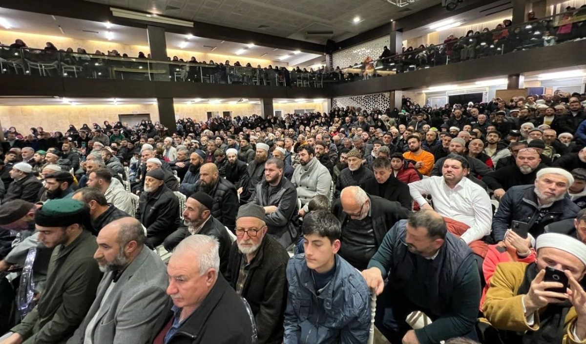 Sakarya'da Cübbeli Ahmet Mahmut Ünlü Hoca izdihamı yaşandı
