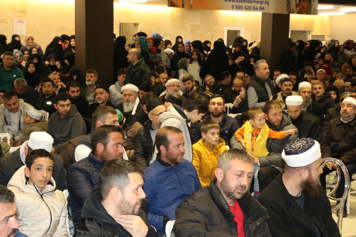 Sakarya'da Cübbeli Ahmet Mahmut Ünlü Hoca izdihamı yaşandı
