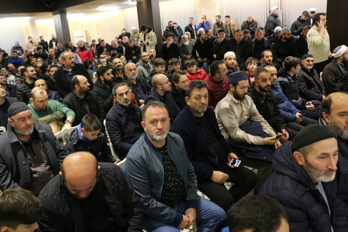 Sakarya'da Cübbeli Ahmet Mahmut Ünlü Hoca izdihamı yaşandı