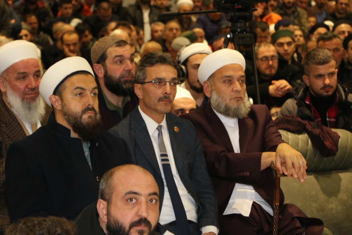 Sakarya'da Cübbeli Ahmet Mahmut Ünlü Hoca izdihamı yaşandı