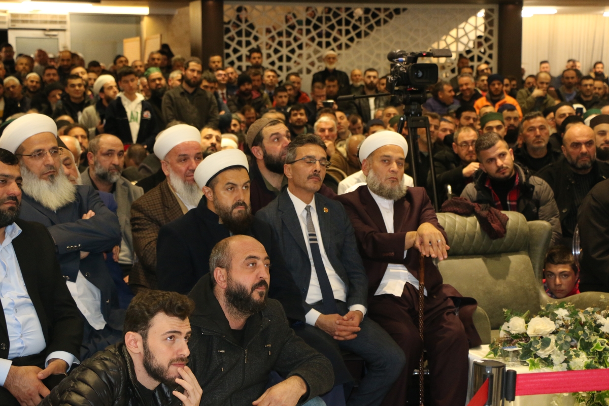 Sakarya'da Cübbeli Ahmet Mahmut Ünlü Hoca izdihamı yaşandı