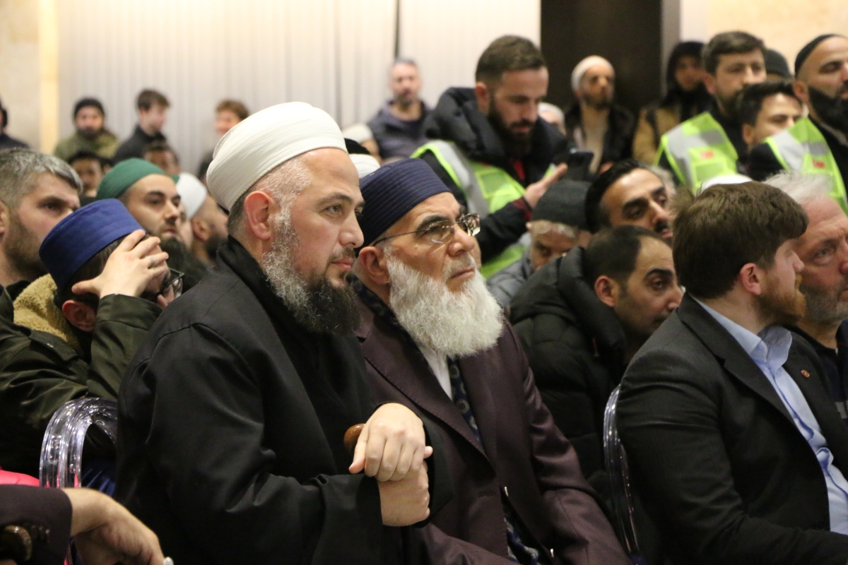 Sakarya'da Cübbeli Ahmet Mahmut Ünlü Hoca izdihamı yaşandı