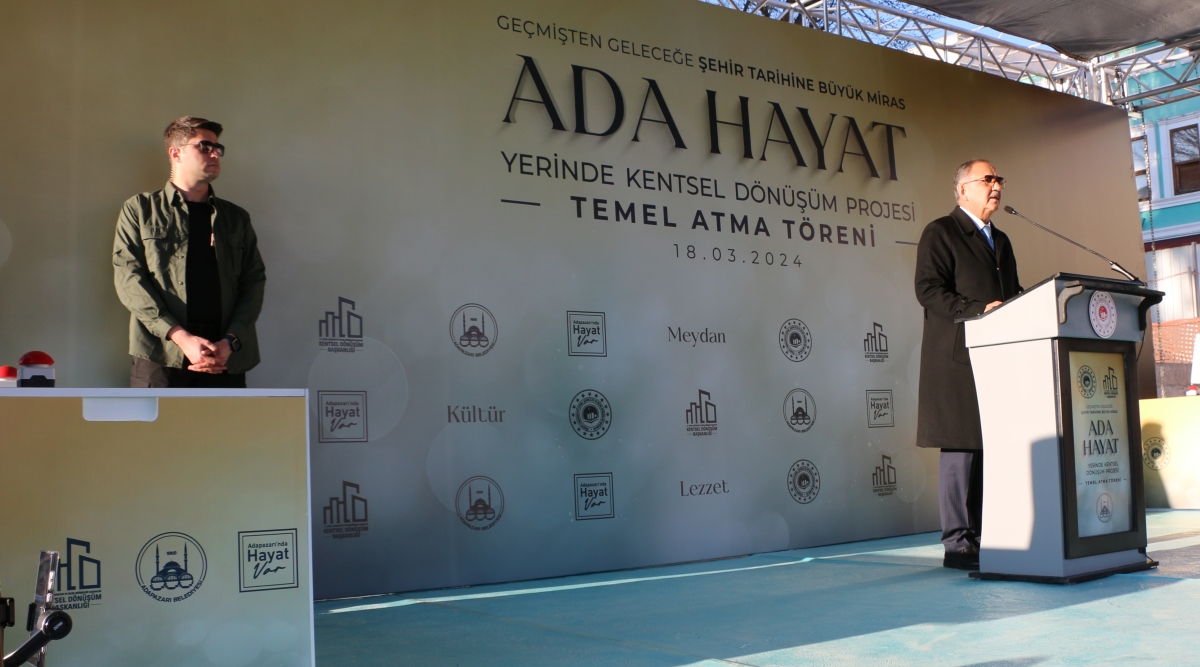 Ada Hayat Yerinde Kentsel Dönüşüm Projesi Temel Atma Töreni Bakan Mehmet Özhaseki' Katılımları ile Sakarya'da Gerçekleşti ( İŞTE GÜNÜN ÖNE ÇIKAN FOTOĞRAFLARI )