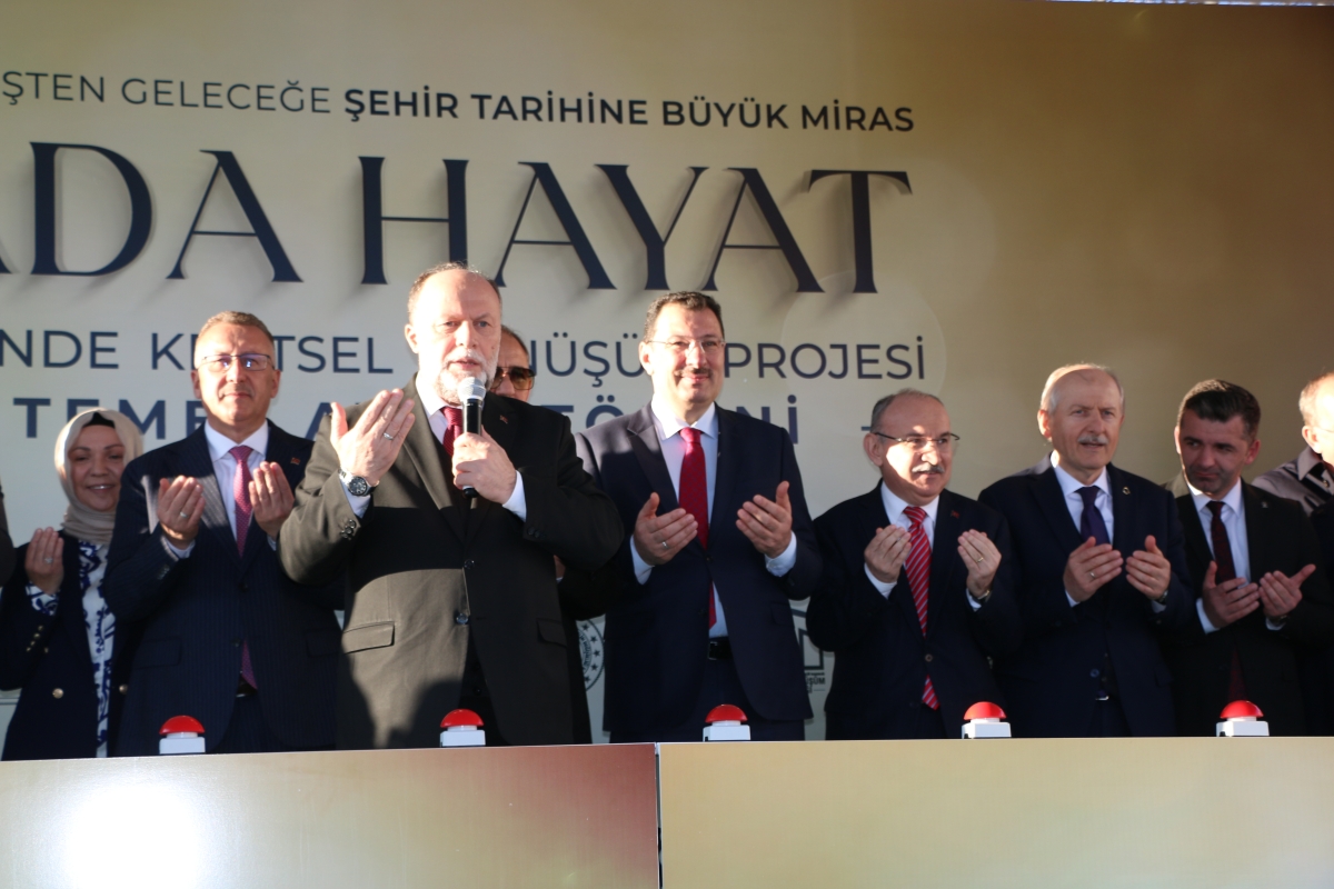 Ada Hayat Yerinde Kentsel Dönüşüm Projesi Temel Atma Töreni Bakan Mehmet Özhaseki' Katılımları ile Sakarya'da Gerçekleşti ( İŞTE GÜNÜN ÖNE ÇIKAN FOTOĞRAFLARI )
