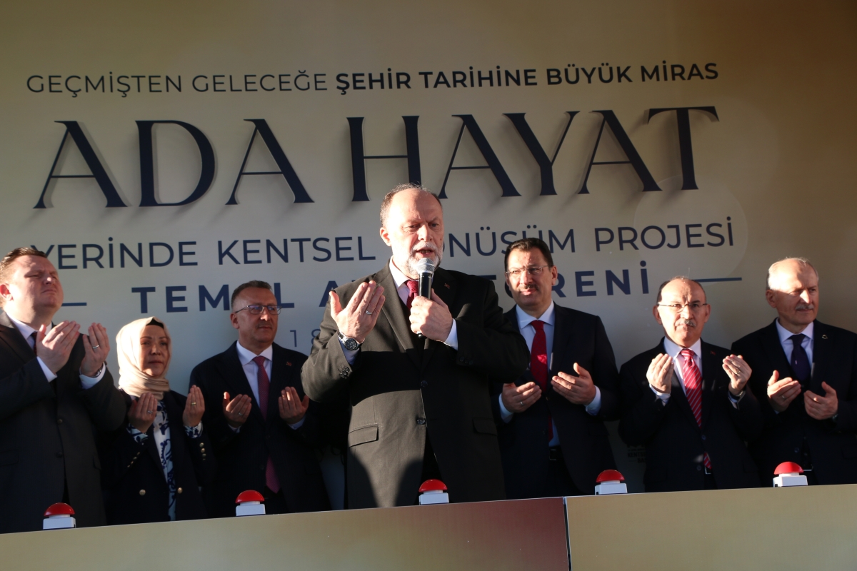 Ada Hayat Yerinde Kentsel Dönüşüm Projesi Temel Atma Töreni Bakan Mehmet Özhaseki' Katılımları ile Sakarya'da Gerçekleşti ( İŞTE GÜNÜN ÖNE ÇIKAN FOTOĞRAFLARI )