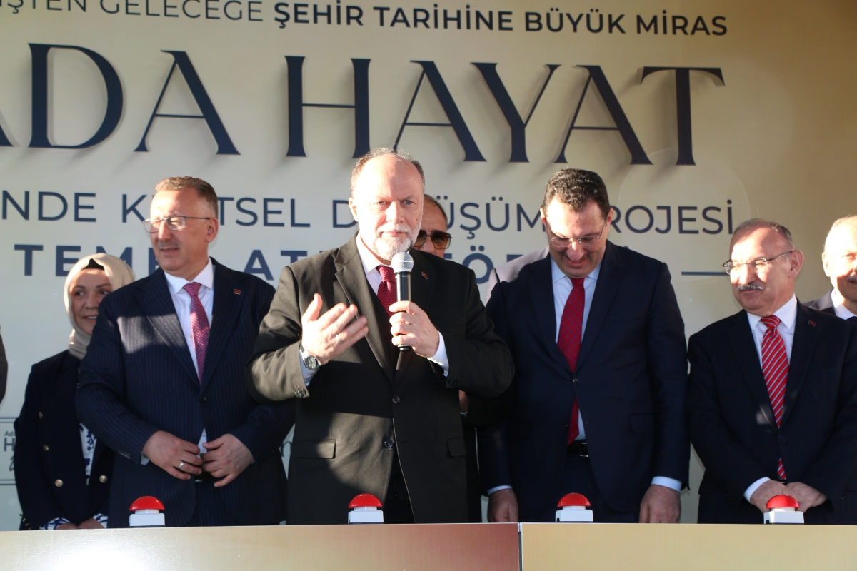 Ada Hayat Yerinde Kentsel Dönüşüm Projesi Temel Atma Töreni Bakan Mehmet Özhaseki' Katılımları ile Sakarya'da Gerçekleşti ( İŞTE GÜNÜN ÖNE ÇIKAN FOTOĞRAFLARI )
