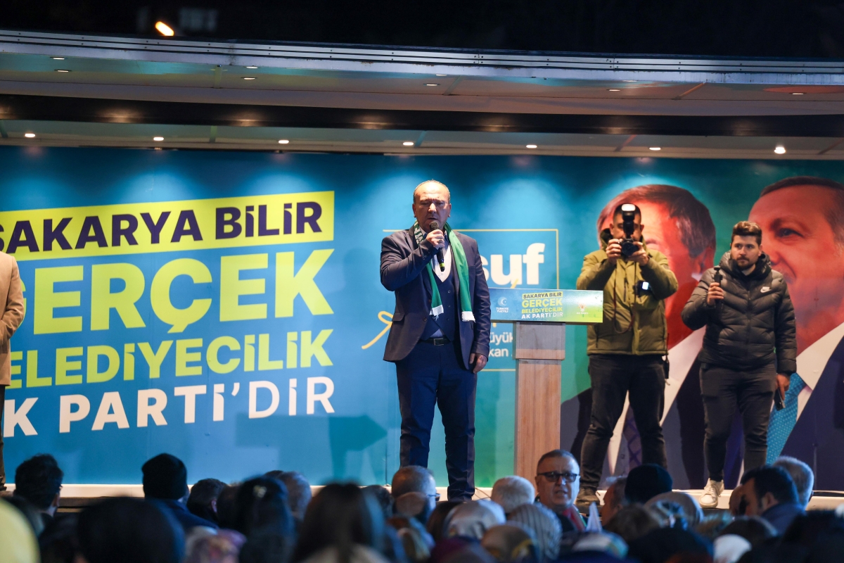 AK Parti SBB Başkan Adayı Yusuf Alemdar Hizmet ve eser belediyeciliği devam edecek
