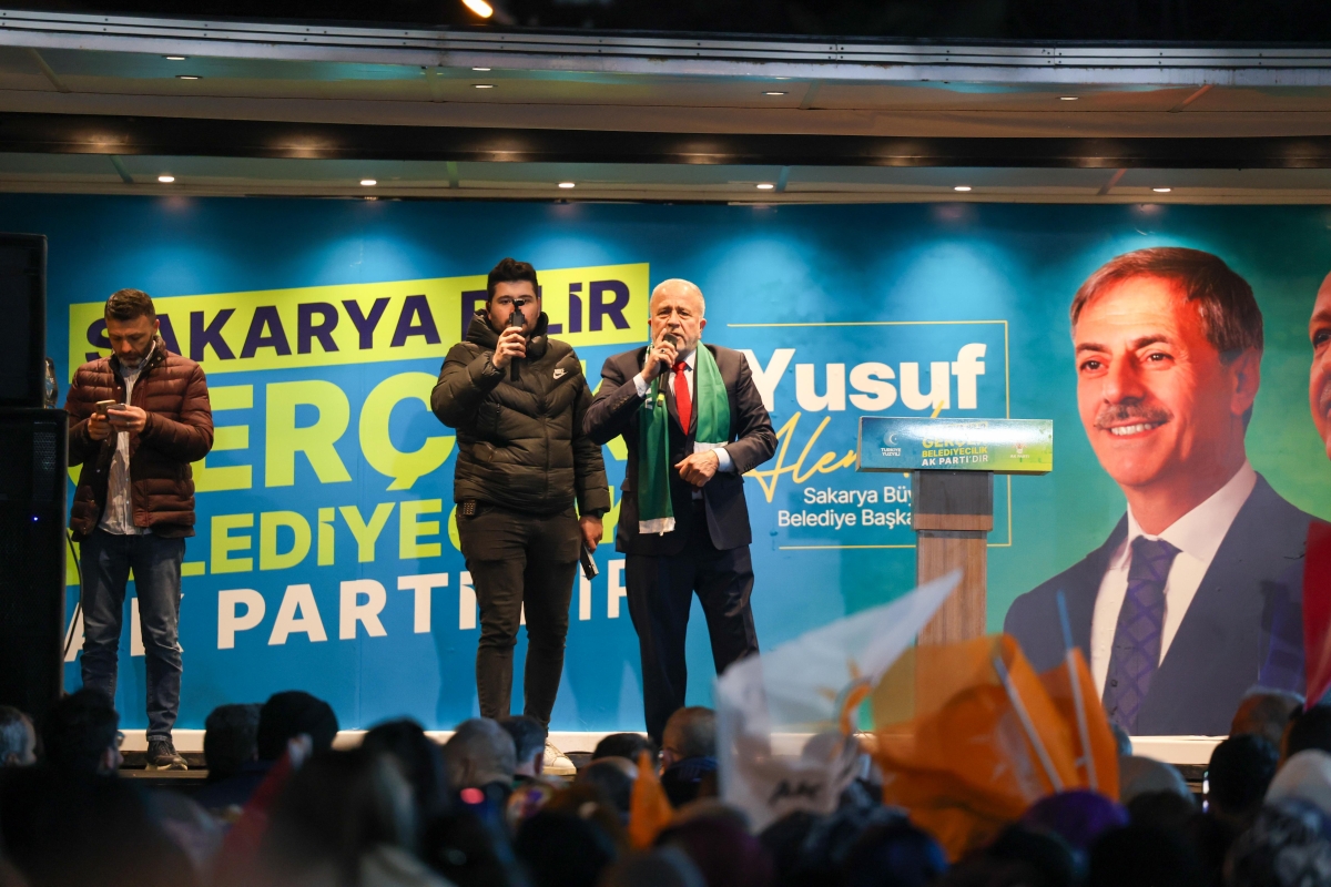 AK Parti SBB Başkan Adayı Yusuf Alemdar Hizmet ve eser belediyeciliği devam edecek