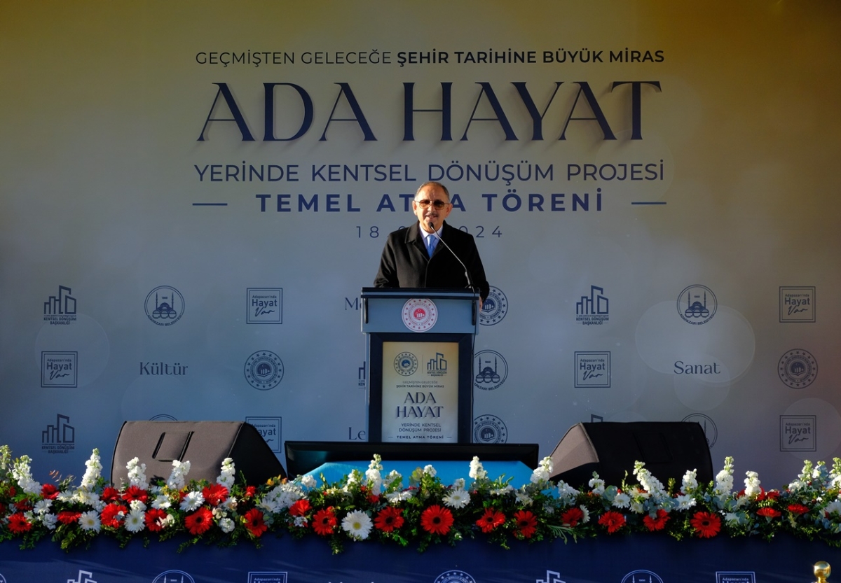 Ada Hayat Yerinde Kentsel Dönüşüm Projesi Temel Atma Töreni Bakan Mehmet Özhaseki' Katılımları ile Sakarya'da Gerçekleşti ( İŞTE GÜNÜN ÖNE ÇIKAN FOTOĞRAFLARI )