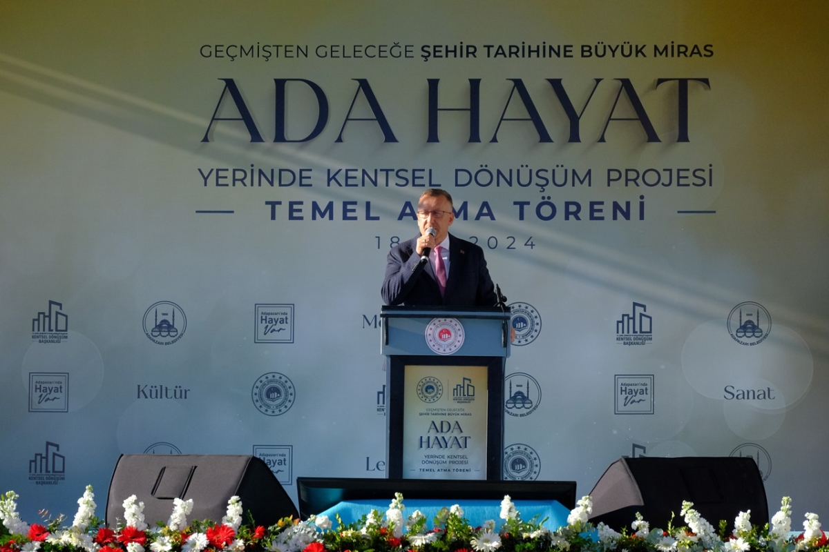 Ada Hayat Yerinde Kentsel Dönüşüm Projesi Temel Atma Töreni Bakan Mehmet Özhaseki' Katılımları ile Sakarya'da Gerçekleşti ( İŞTE GÜNÜN ÖNE ÇIKAN FOTOĞRAFLARI )