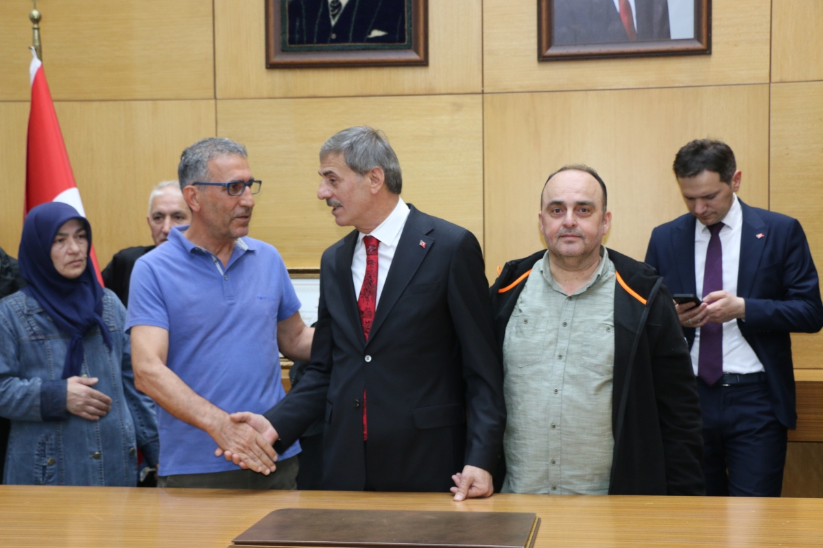 Sakarya Büyükşehir Belediyesinde devir teslim heyecanı ( GÜNÜN ÖNE ÇIKAN FOTOĞRAFLARI )