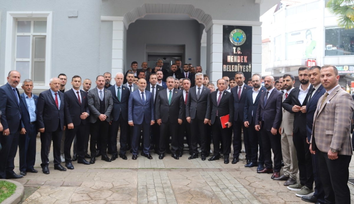 BBP GENEL BAŞKANI DESTİCİ’DEN HENDEK’E HAYIRLI OLSUN ZİYARETİ ( İŞTE GÜNÜN ÖNE ÇIKAN FOTOĞRAFLARI )