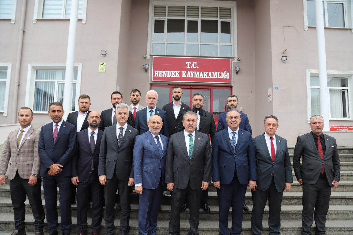 BBP GENEL BAŞKANI DESTİCİ’DEN HENDEK’E HAYIRLI OLSUN ZİYARETİ ( İŞTE GÜNÜN ÖNE ÇIKAN FOTOĞRAFLARI )