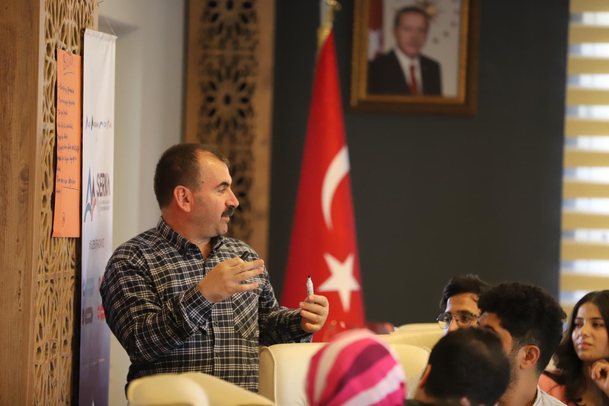 Yozgat Bozok Üniversitesi Öğretim Üyesi Prof. Dr. Mustafa Böyükata, Iğdır’da üniversiteli gençlerle bir araya geldi ve proje tabanlı çalışmalar konusunda hem eğitim hem de bilgilendirici seminer verdi. ( İŞTE GÜNÜN ÖNE ÇIKAN